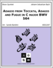 Adagio from Toccata, Adagio and Fugue in C major BWV 564 Adagio from Toccata, Adagio and Fugue in C major BWV 564