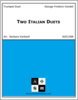 Two Italian Duets Two Italian Duets