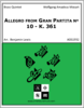 Allegro from Gran Partita nº 10 - K. 361 Allegro from Gran Partita nº 10 - K. 361