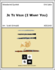 Je Te Veux (I Want You) Je Te Veux (I Want You)