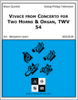 Vivace from Concerto for Two Horns & Organ, TWV 54 Vivace from Concerto for Two Horns & Organ, TWV 54